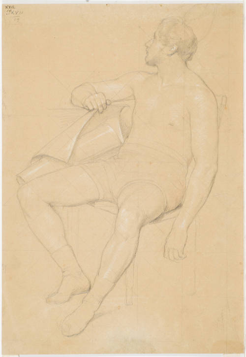 Seated Male Figure