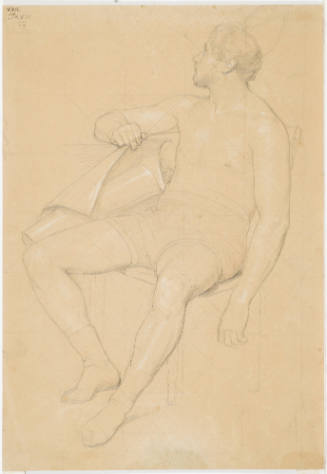 Seated Male Figure