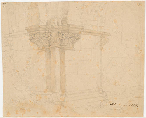 Square Pillar with Corner Columnettes - Altenberg