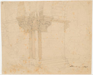 Square Pillar with Corner Columnettes - Altenberg
