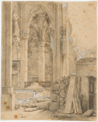 Gothic Ruin, Abbey of Altenberg Near Cologne