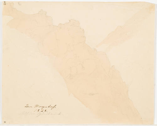 Study of Rocks - at the Morgenbach (Hunsruck)