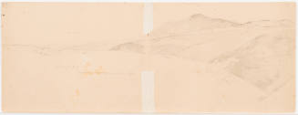 Hilly Landscape (Opened Double Sheet