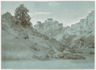 Hilly Landscape with Wide Path