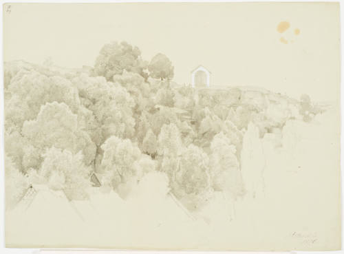 Landscape with Houses and a Chapel