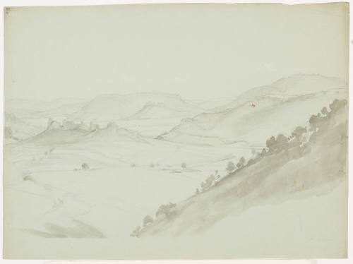 Wide Hilly Landscape with Table Mountains - Near Dahn