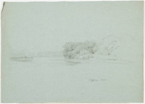 Lake with Wooded Shore - Dessau