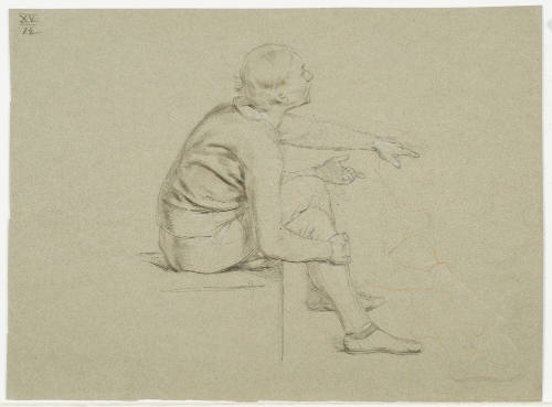 Seated Male Figure