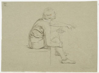 Seated Male Figure