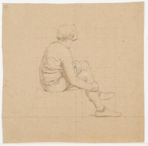 Seated Male Figure