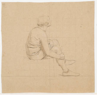 Seated Male Figure