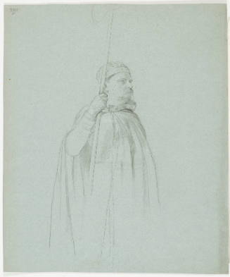 Male Figure with Staff
