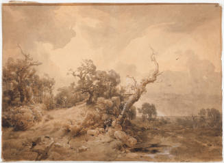 Landscape with Hunters