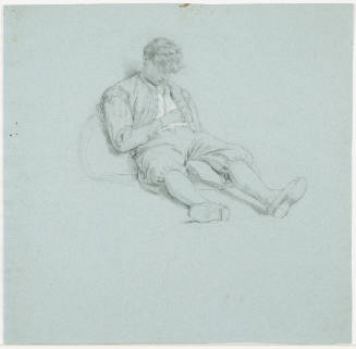 Seated Male Figure