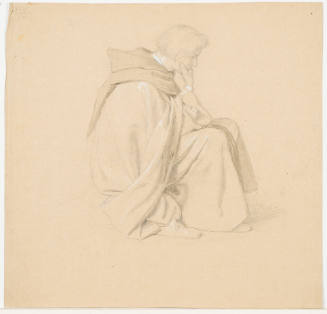 Seated Male Figure