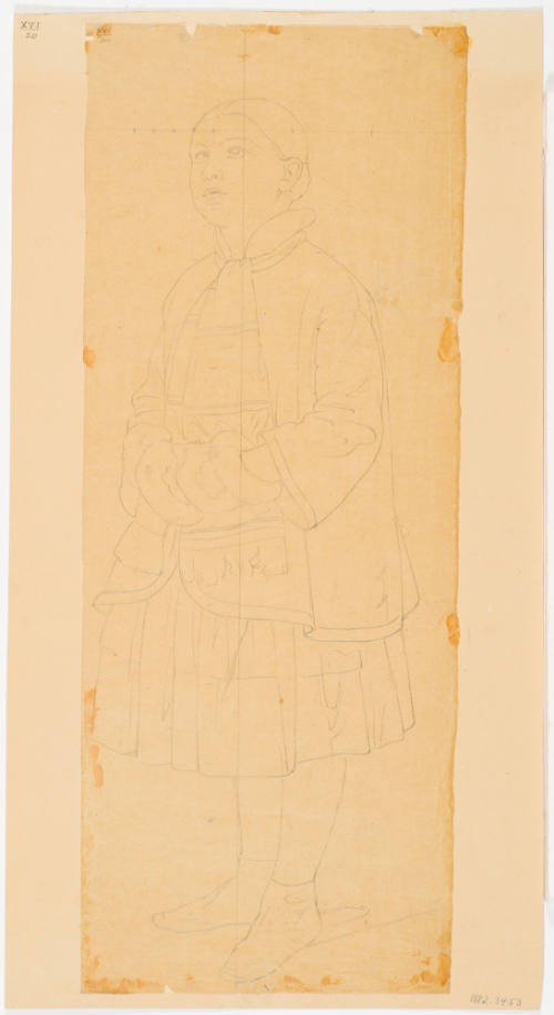 Small Girl with Fur Gloves
