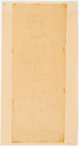 Small Girl with Fur Gloves