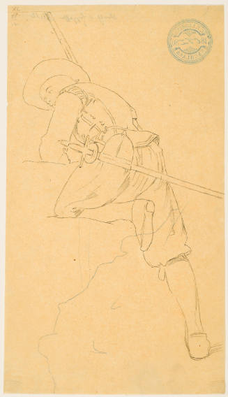 Soldier from Schutzen Einen Engpass Verteidigend