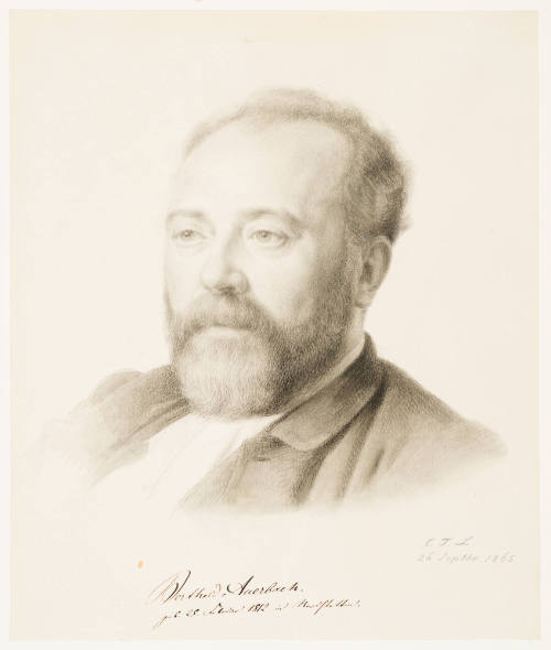 Portrait of Berthold Auerbach