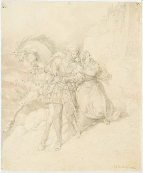 Walter and Hildegunde on the Flight