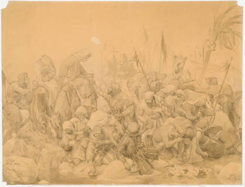 The Crusaders Find a Spring in the Desert