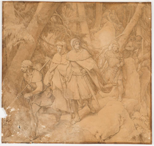 Henry IV Flight from the Harzburg