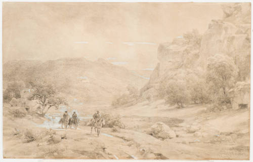 Rocky Landscape and Riders