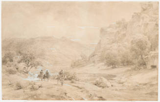 Rocky Landscape and Riders
