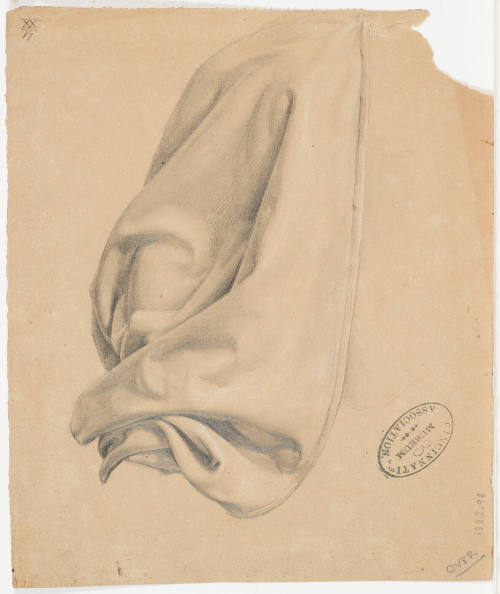 Garment Study (Recto and Verso)