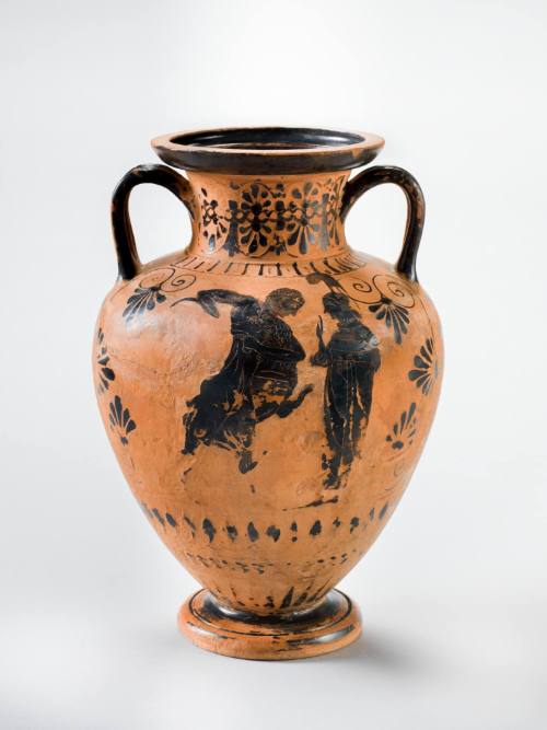 Black-Figure Neck-Amphora with Herakles
