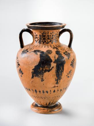 Black-Figure Neck-Amphora with Herakles
