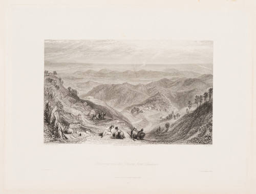 Mussooree and the Dhoon from Landour