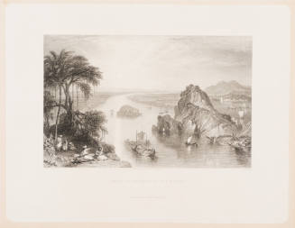 Rocks at Colgong on the Ganges