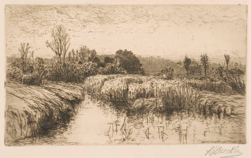 Afternoon in March 1885, Schleissheim, Bavaria