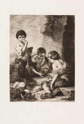 Beggar Boys Throwing Dice