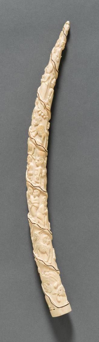 Relief-carved Tusk