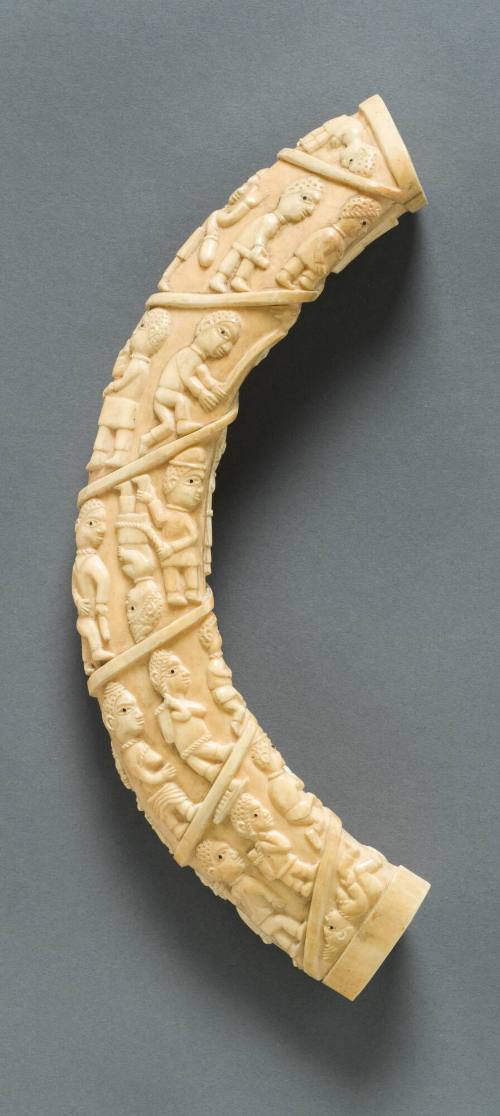 Relief-carved Tusk