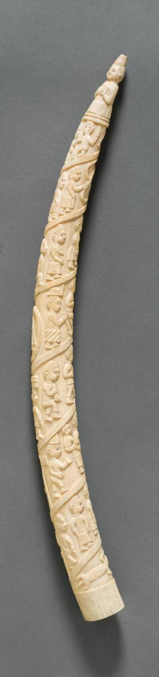 Relief-carved Tusk