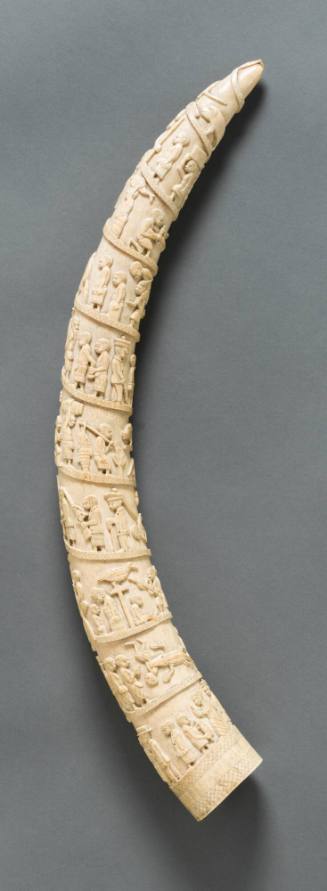 Relief-carved Tusk