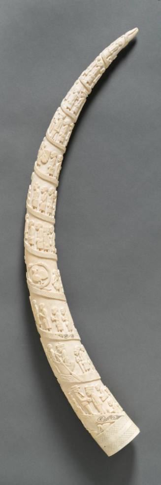Relief-carved Tusk