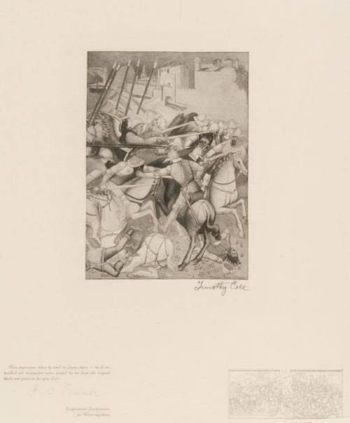 Battle of St. Ephesius Against the Pagans of Sardinia