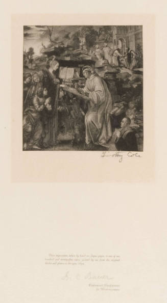 The Madonna Appearing to St. Bernard
