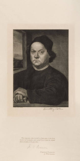 Portrait of Verrocchio