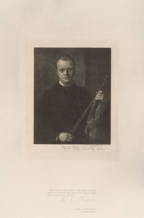 Portrait of Timothy Cole