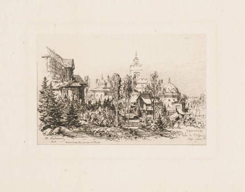 The Algerian Palace in Trodacero [Le Palais Algérien au Trocadero]