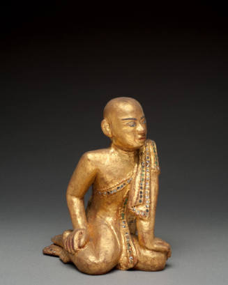 A Disciple of the Buddha, likely Shariputra