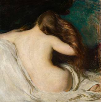 Woman Drying Her Hair