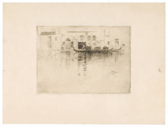 Gondolas and Venetian Palace