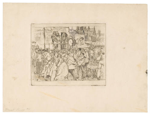 A London Suburb (The Greenwich Fair)