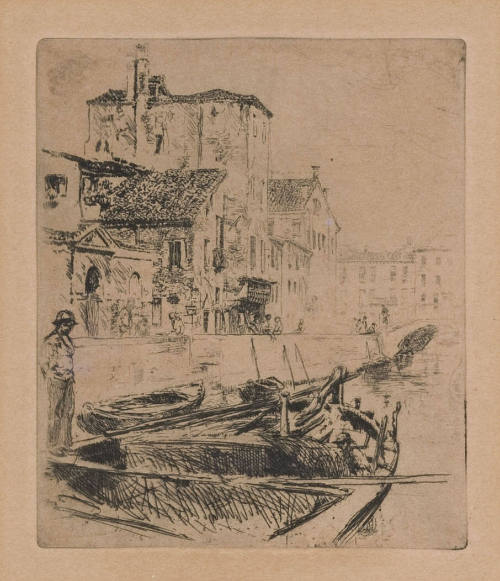 Venetian Canal and Boats
